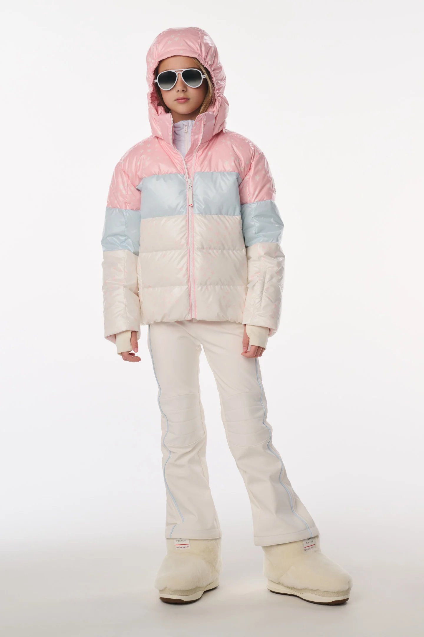 Pantalones de esquí para niñas Joline2 BOGNER FIRE+ICE x LoveShackFancy