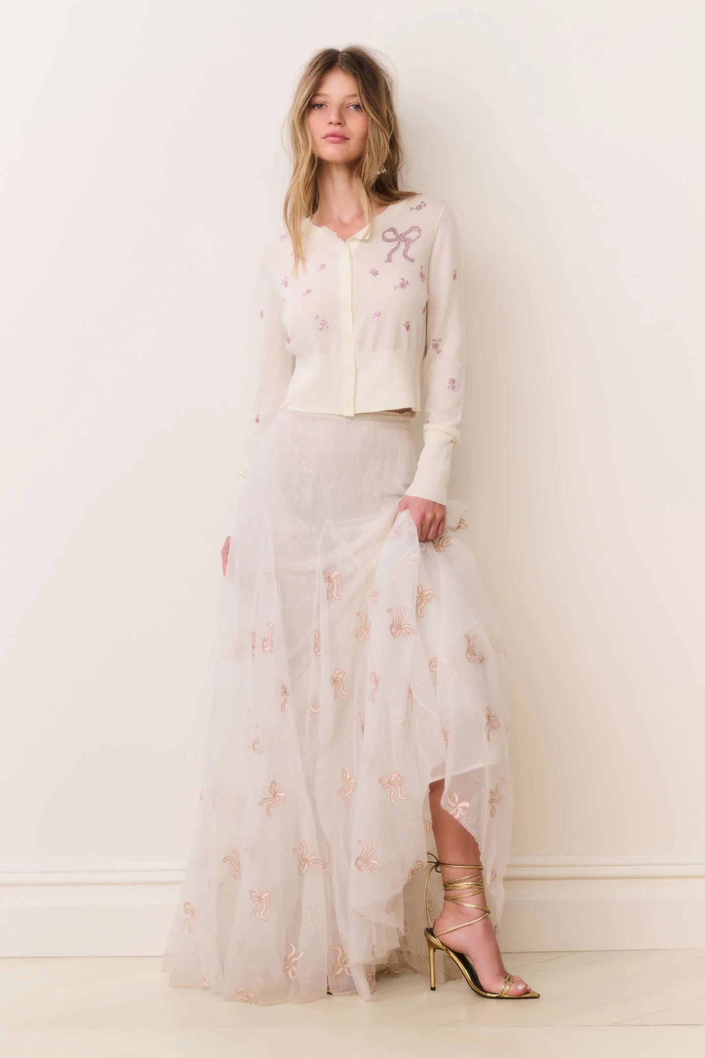 Adeanne Secret Crush Cardigan de Lana