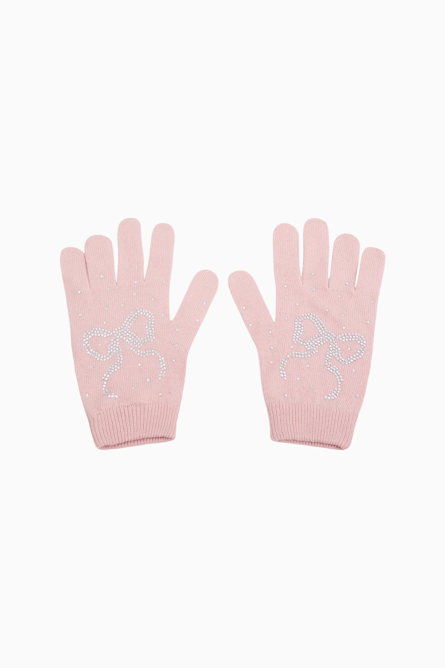 Guantes de lana con abalorio Coline