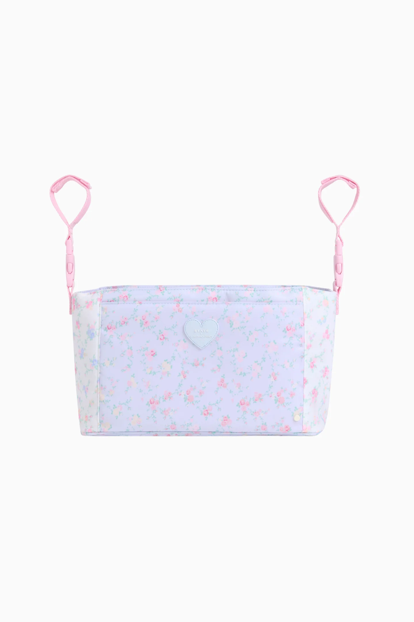Organizador de cochecito STATE x LoveShackFancy con estampado floral