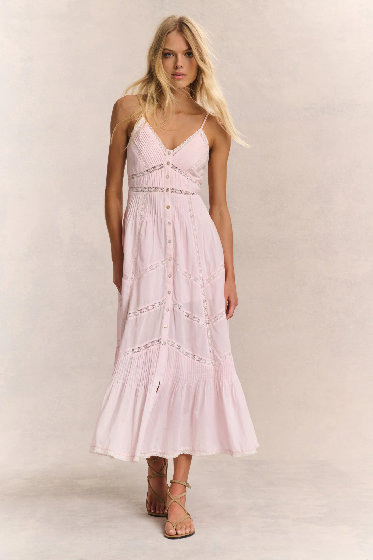 Vestido Midi de Algodón Herencia Esilda