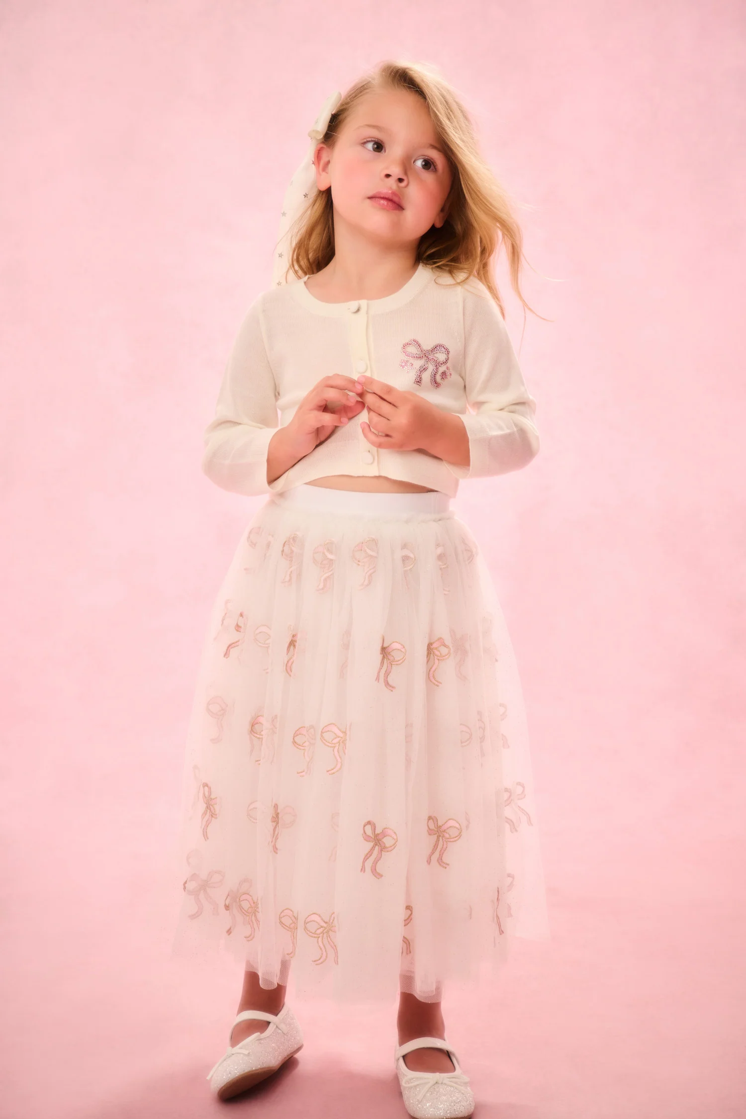 Cardigan Ebett para Niñas Pequeñas