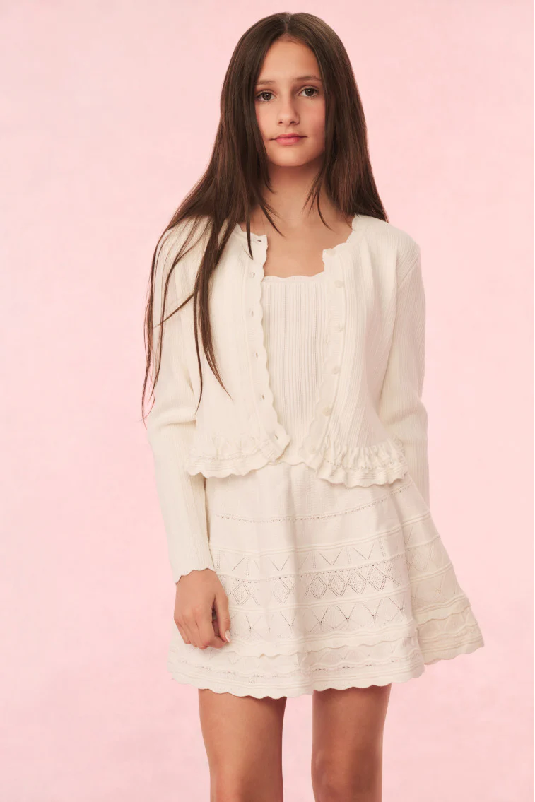 Cardigan de punto Mari para niñas