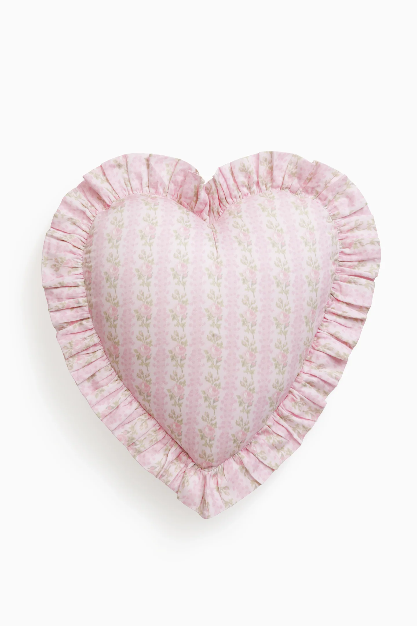 Almohada con Volantes y Corazón para Siempre Amor