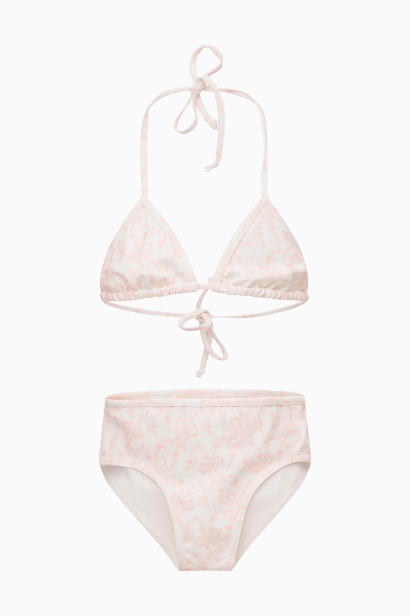 Bikini de lazo Chantilly para niñas pequeñas Finnie