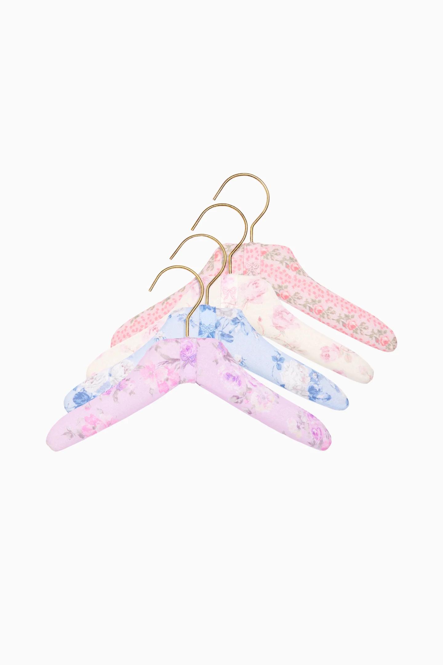 Ganchos de tela con estampado de herencia para niños - Conjunto de 4