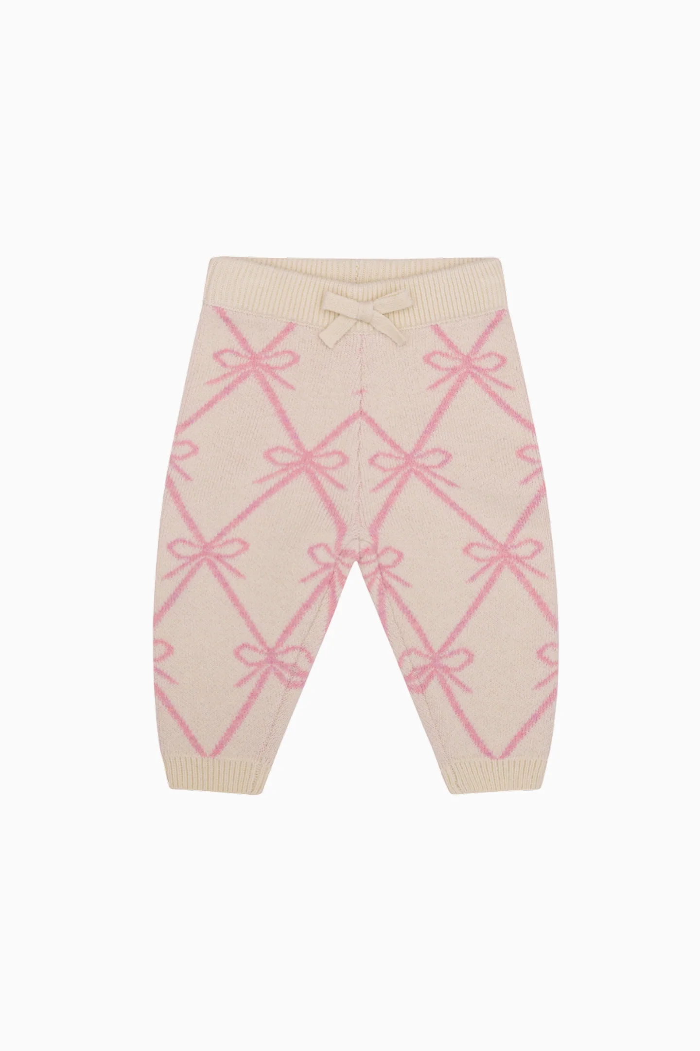 Pantalones de punto con lazo Herra para bebé
