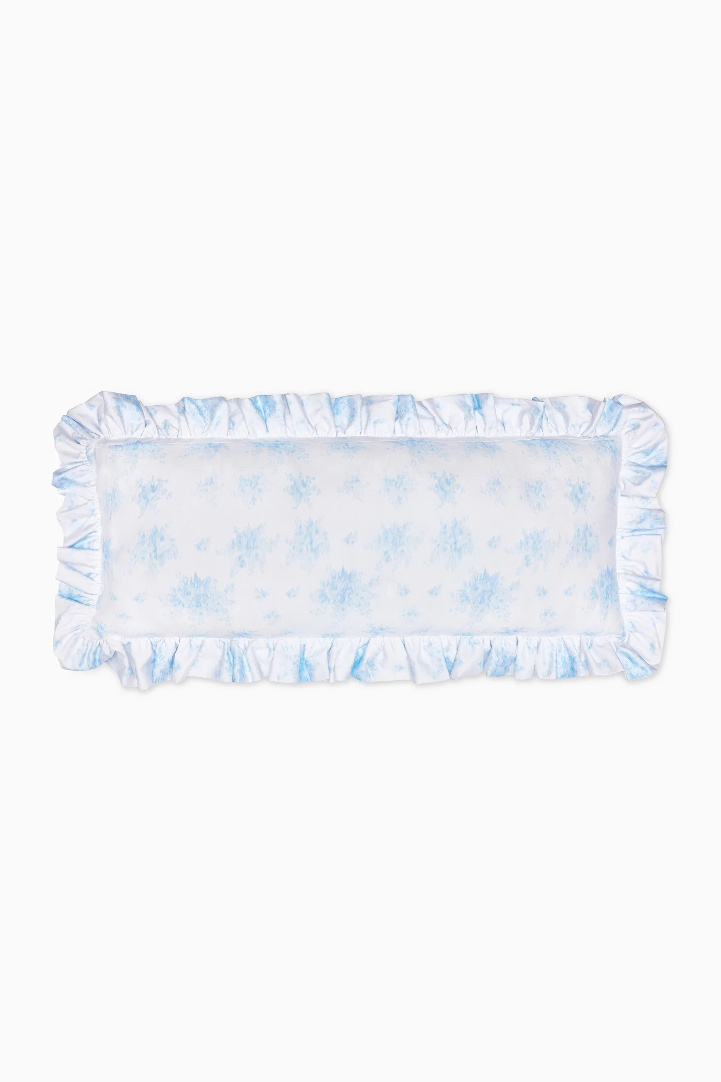 Almohada para la parte baja de la espalda con volantes
