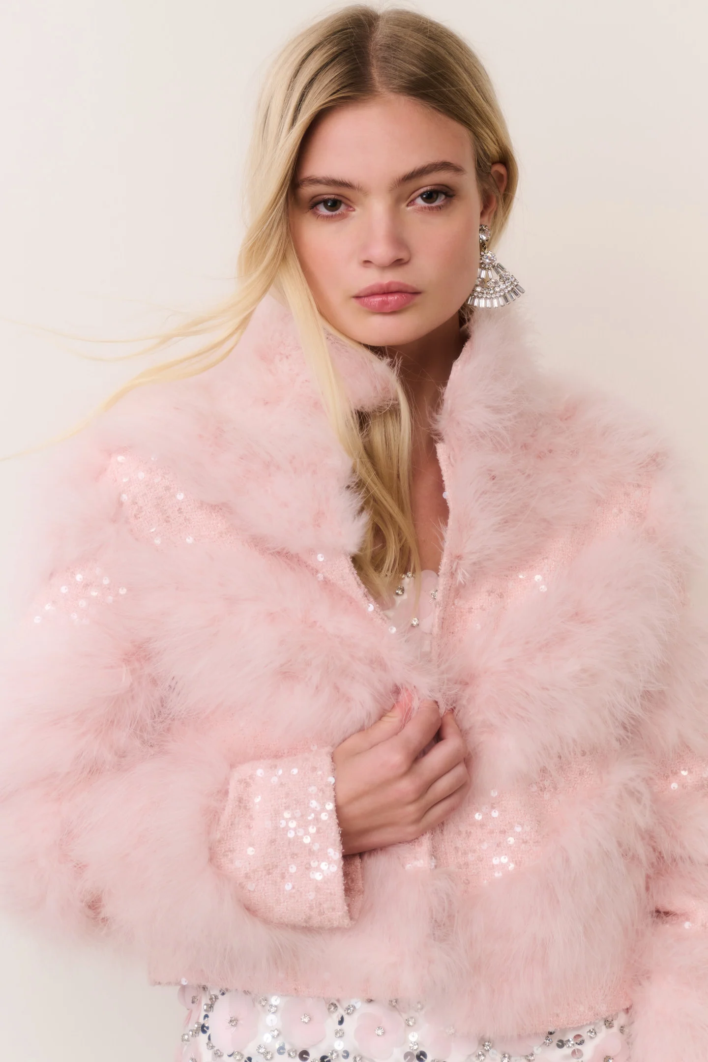 Chaqueta de plumas y lentejuelas Curran