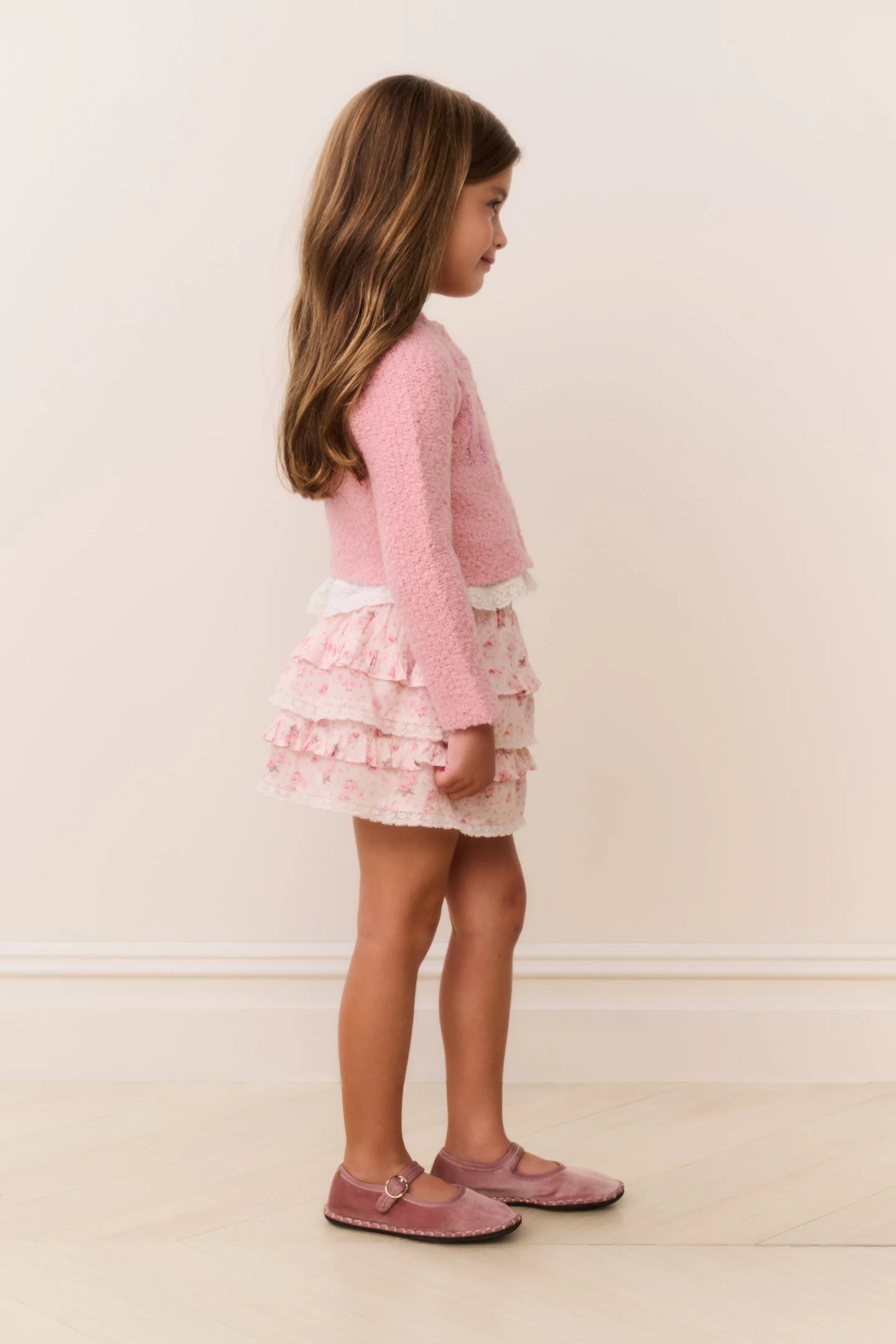 Falda floral Billie para niñas