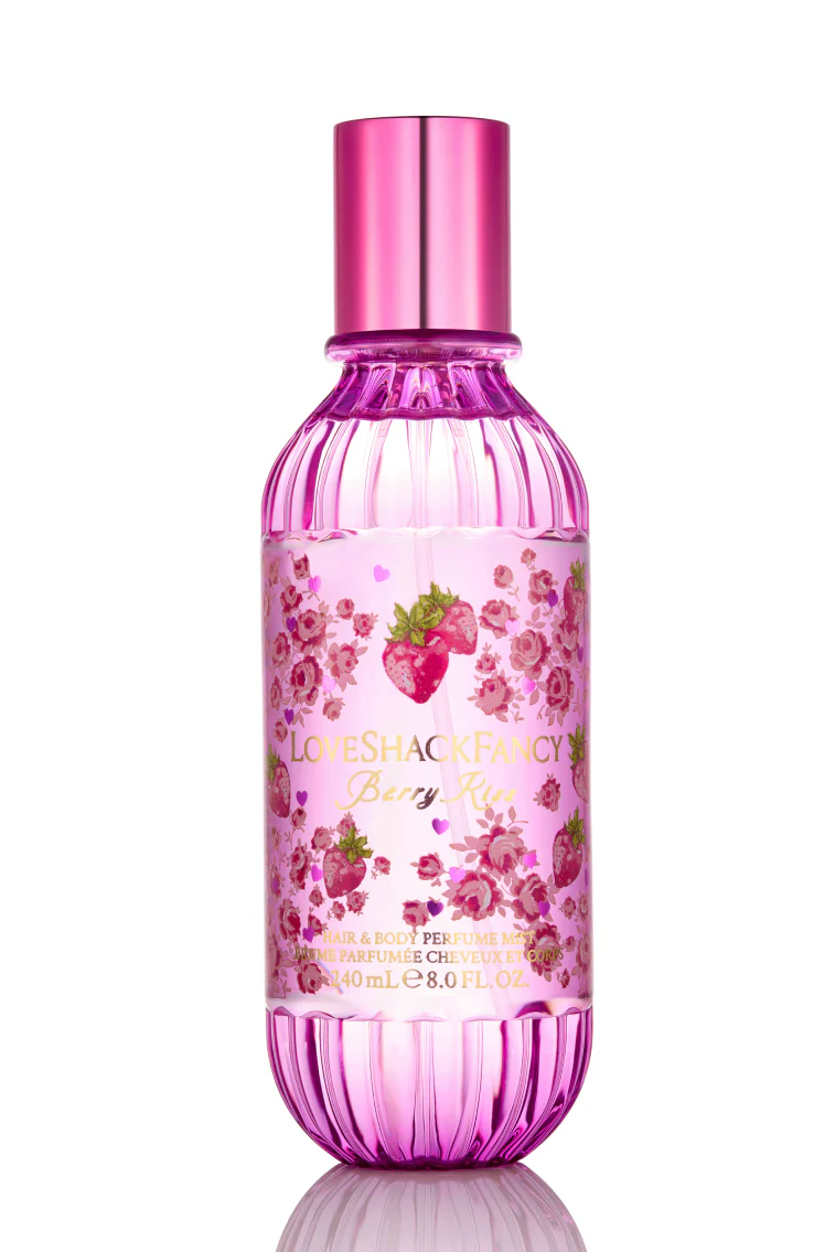 Fragancia de Cuerpo y Cabello Berry Kiss con Almíbar