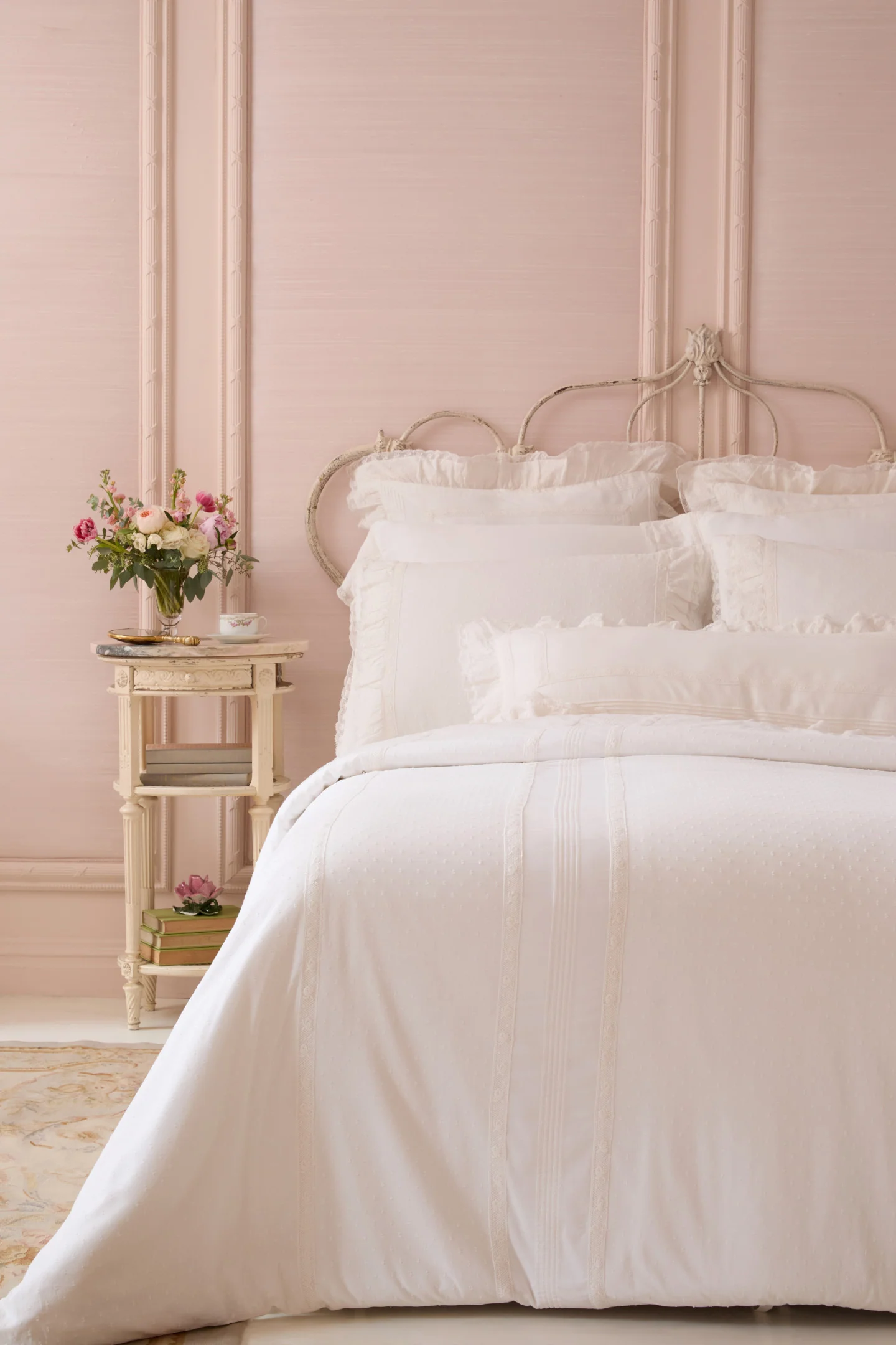 Conjunto de Colcha y Funda de Almohada Victoriana
