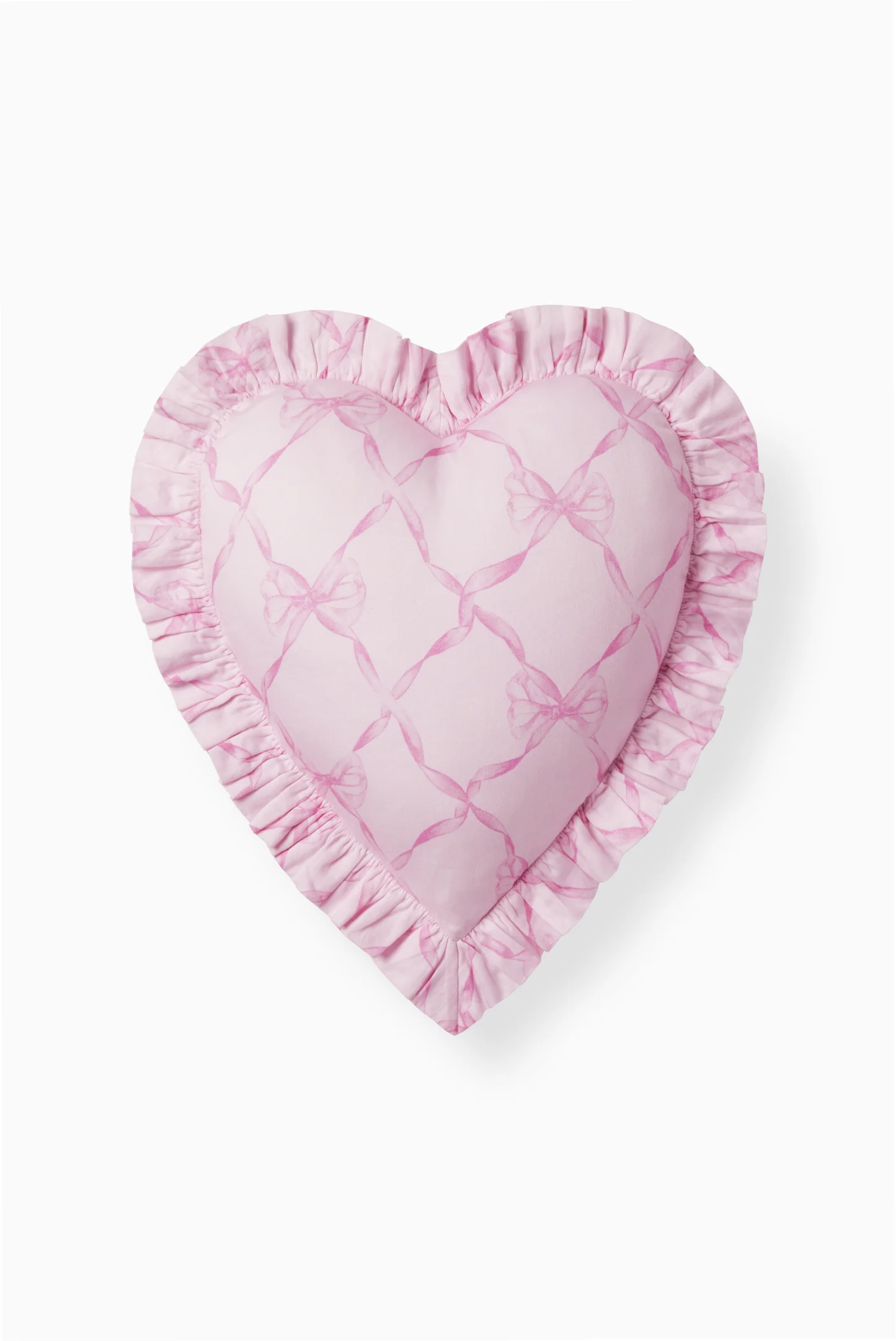 Almohada con Forma de Corazón y Volantes