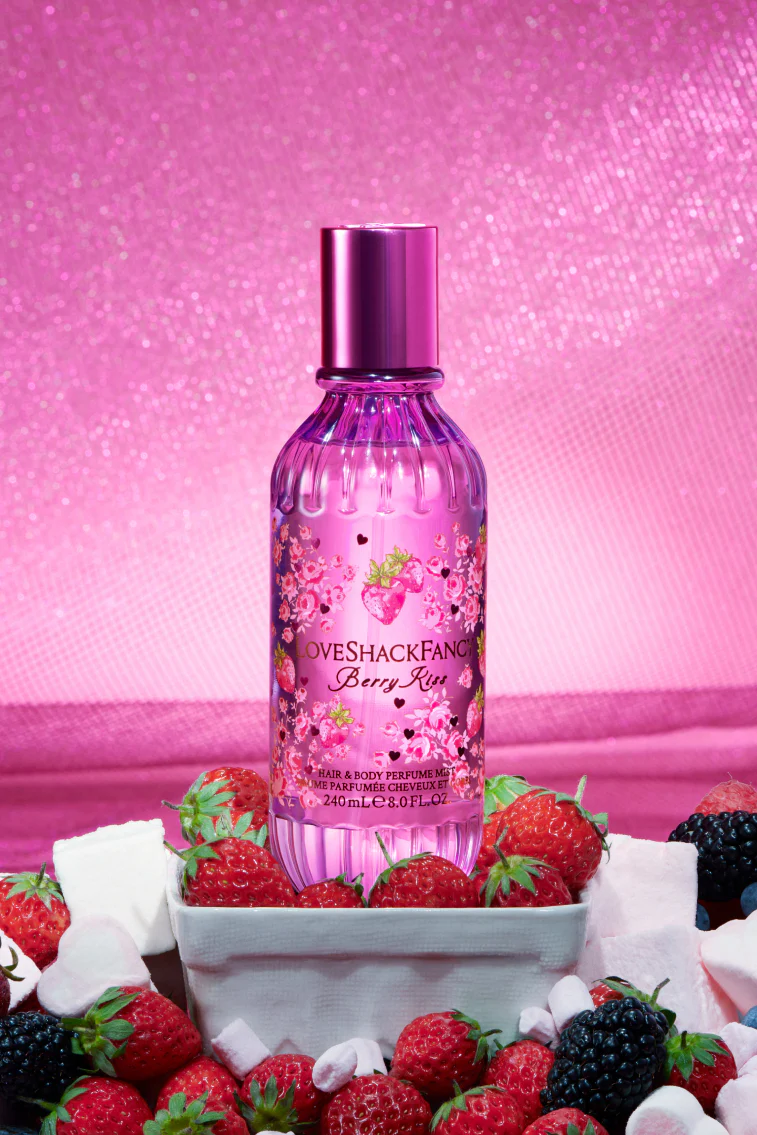 Fragancia de Cuerpo y Cabello Berry Kiss con Almíbar