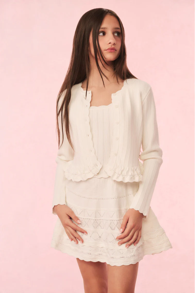 Cardigan de punto Mari para niñas