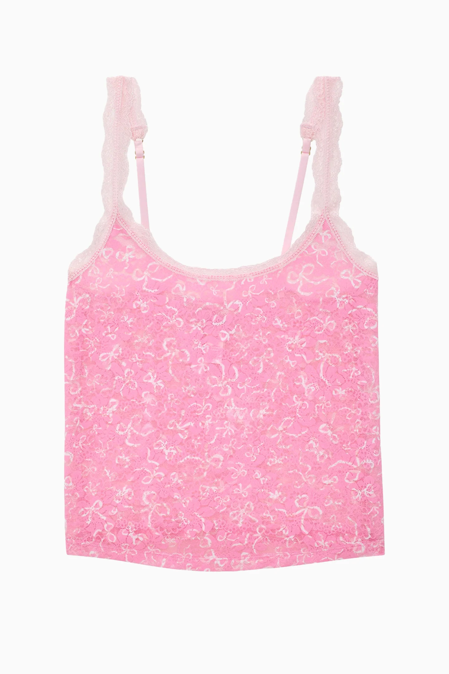 Camiseta de encaje estampado PINK x LoveShackFancy Forever