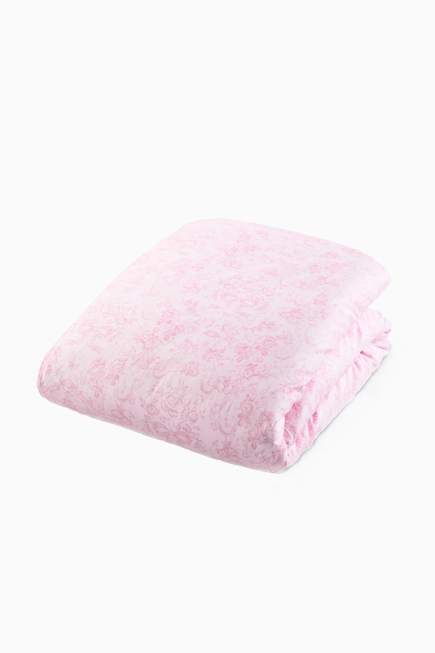 Conjunto de funda nórdica y funda de almohada con estampado floral