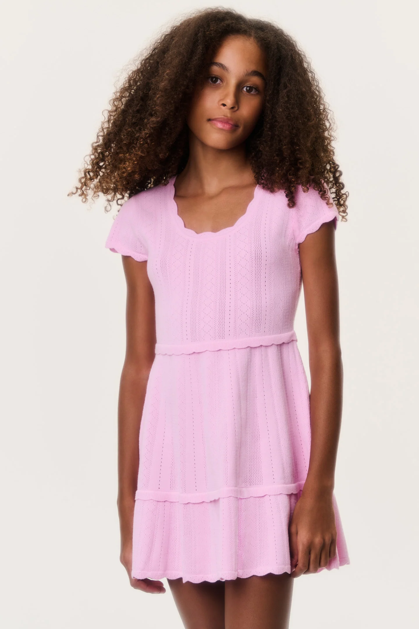 Vestido Jovie Pointelle Stretch para Adolescentes