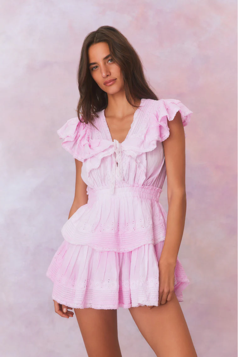 Vestido Mini Reciclado y Teñido a Mano Gwen