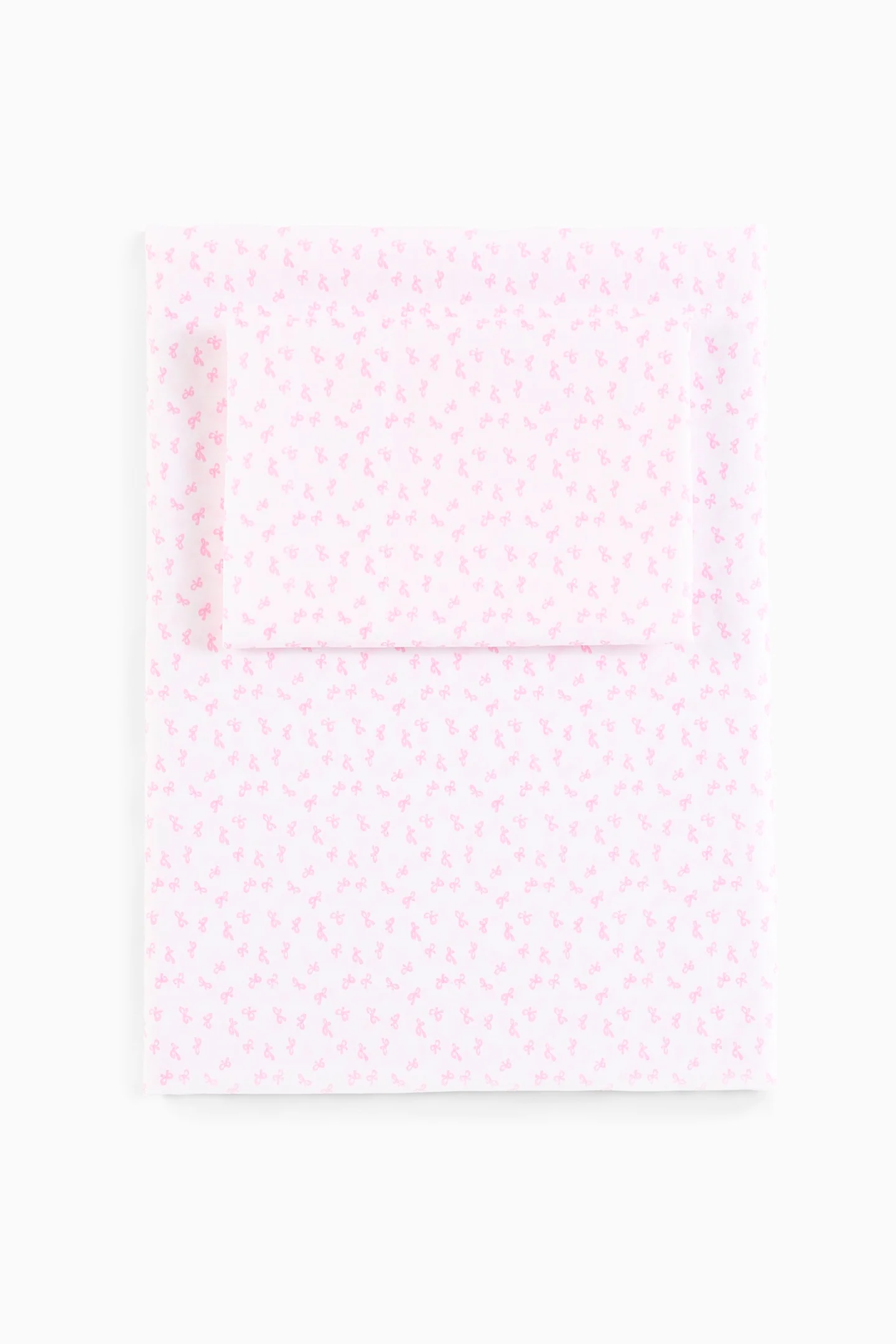Juego de sábanas de algodón estampado