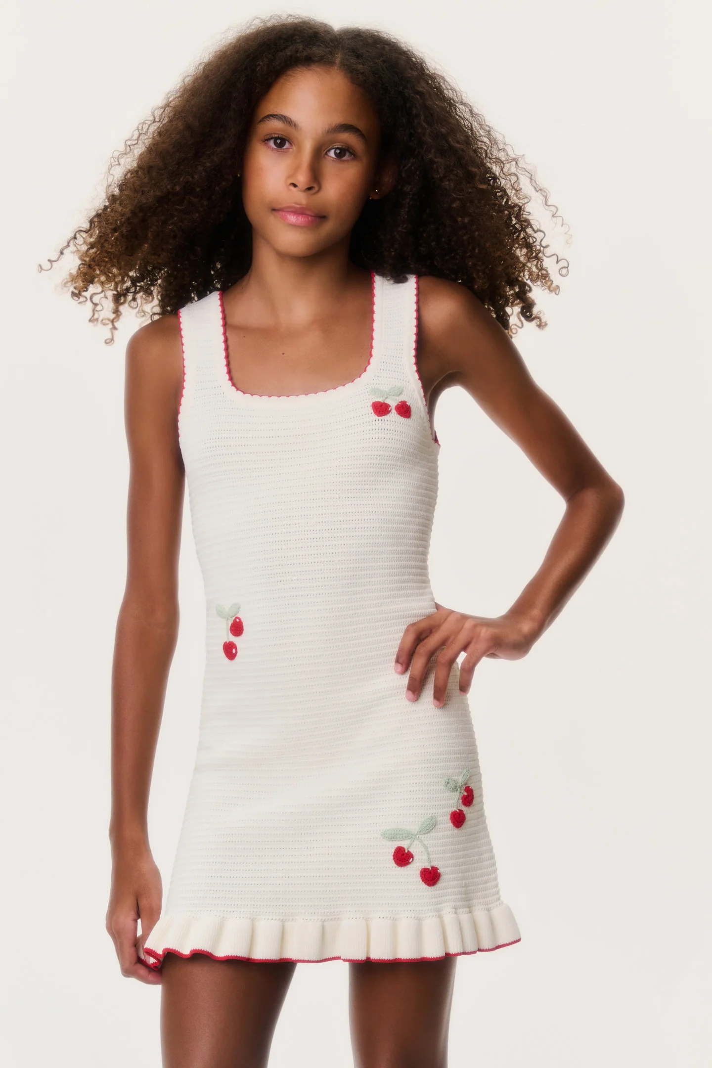 Vestido Tween Ottie Cherry