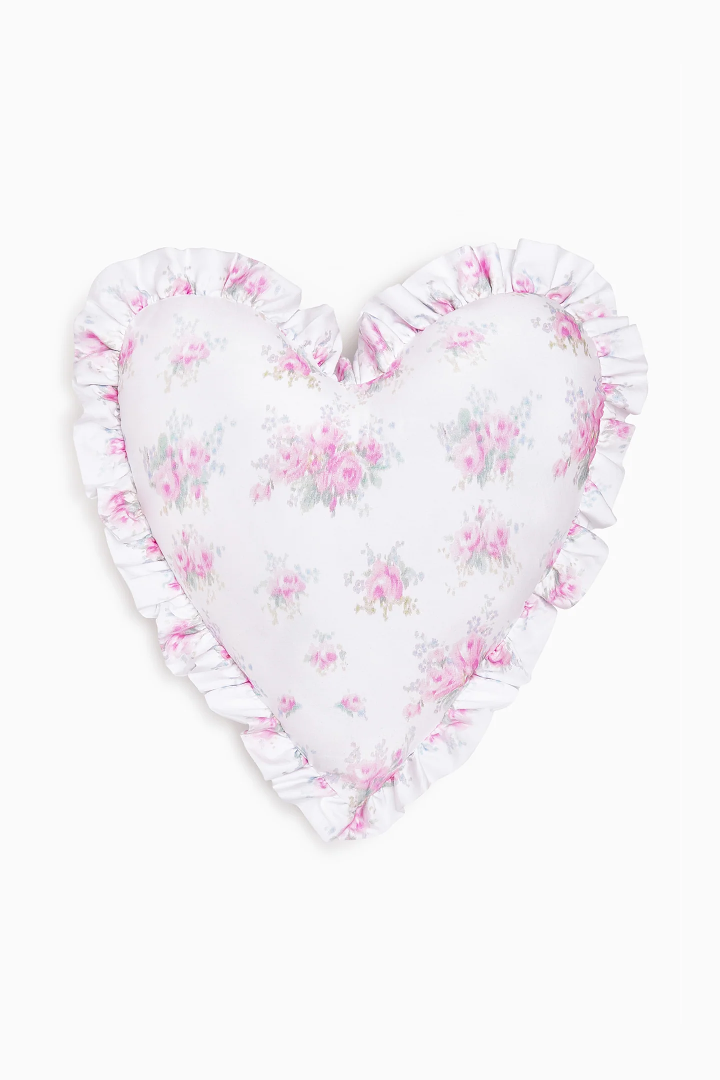 Almohada con forma de corazón
