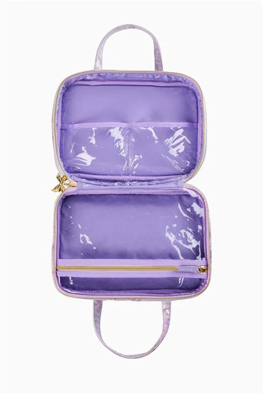 Caja de Viaje con Estampado de Herencia