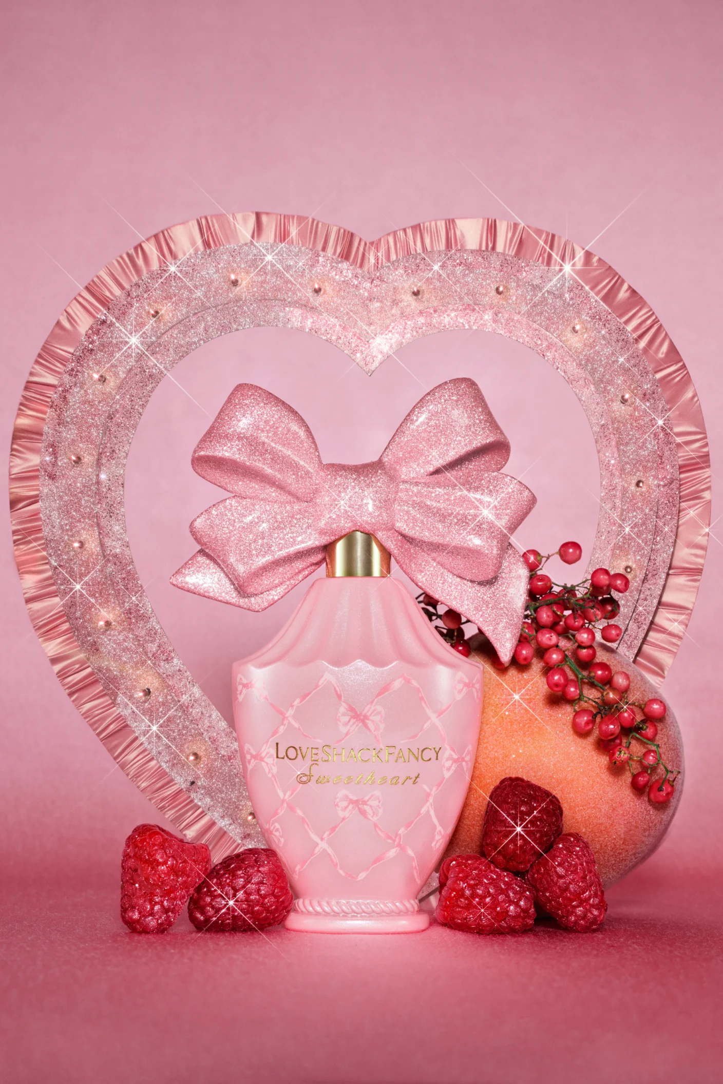 Eau de Parfum Sweetheart con Frambuesa Rosa y Musk de Melocotón