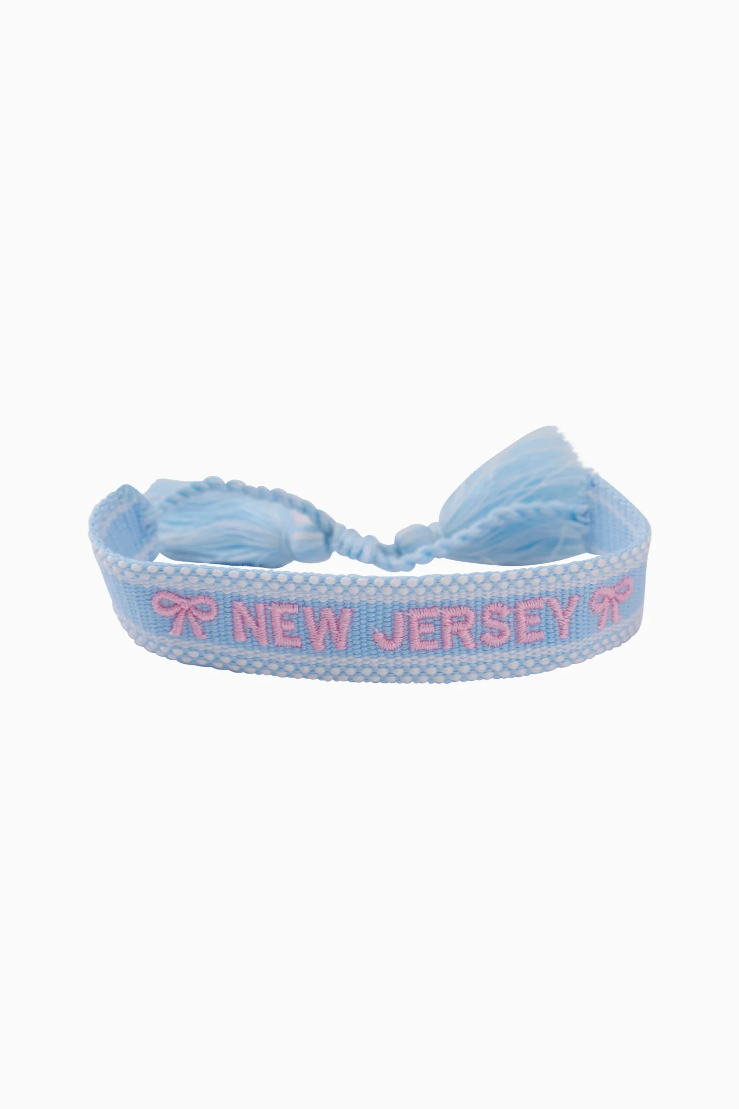Pulsera tejida de Nueva Jersey Pulsera tejida de Nueva Jersey