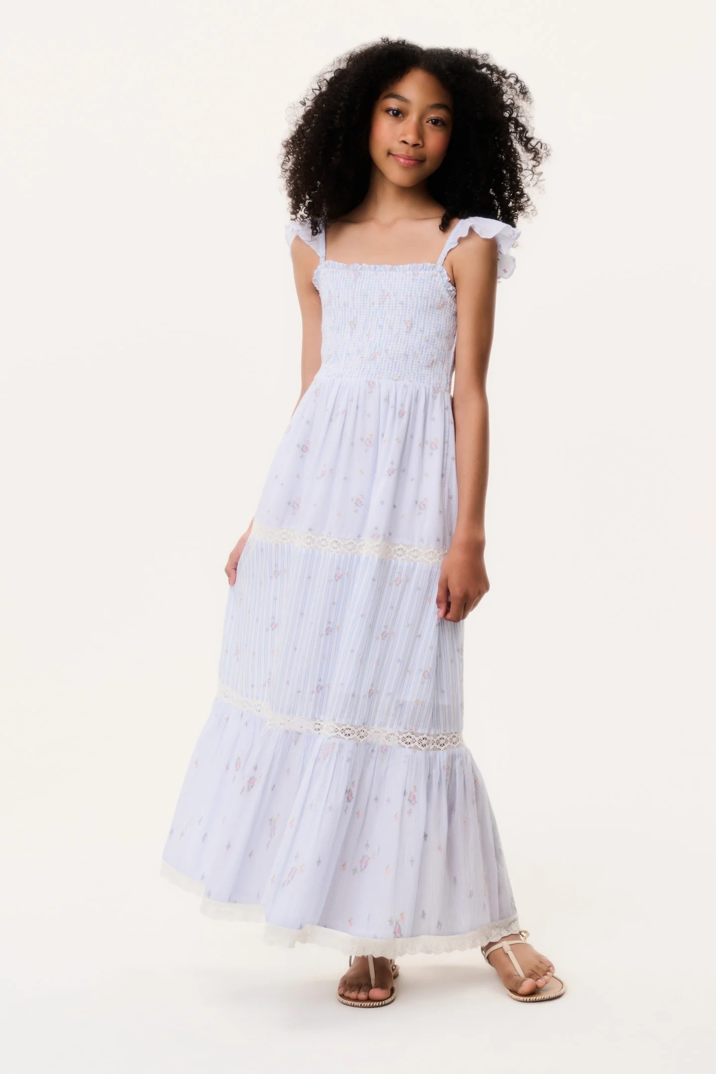 Vestido Floral Estampado Tween Rhiannon