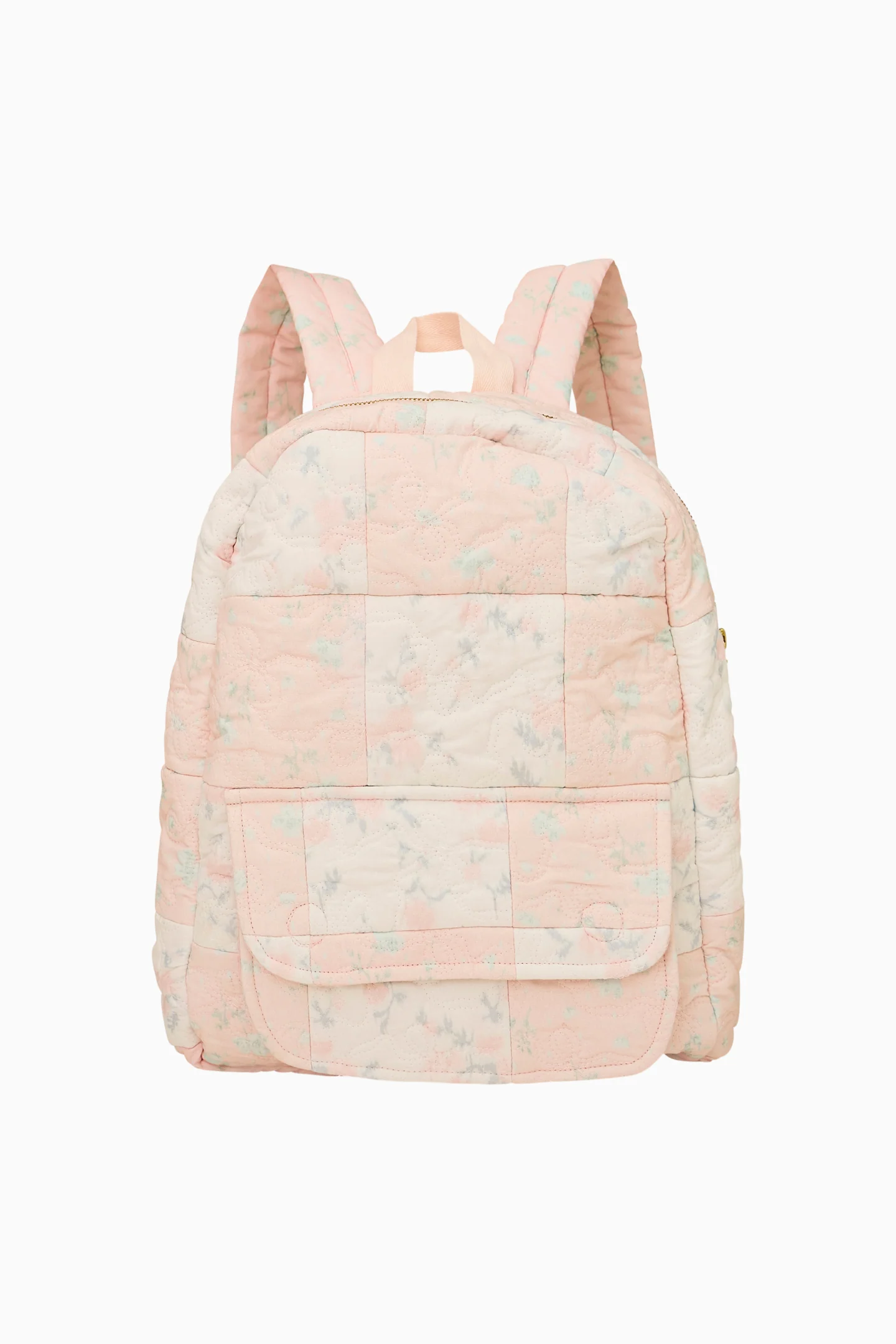 Mochila de Algodón con Estampado de Cuadros Argo