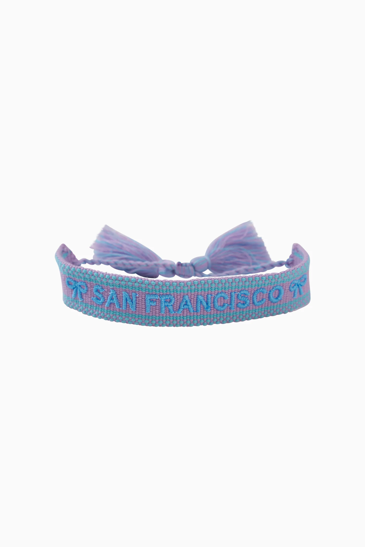 Pulsera tejida de San Francisco