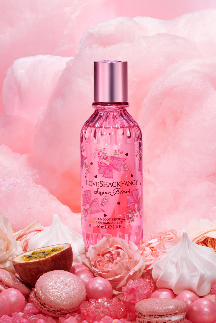 Perfume para Cabello y Cuerpo Sugar Blush con Vainilla y Maracuyá