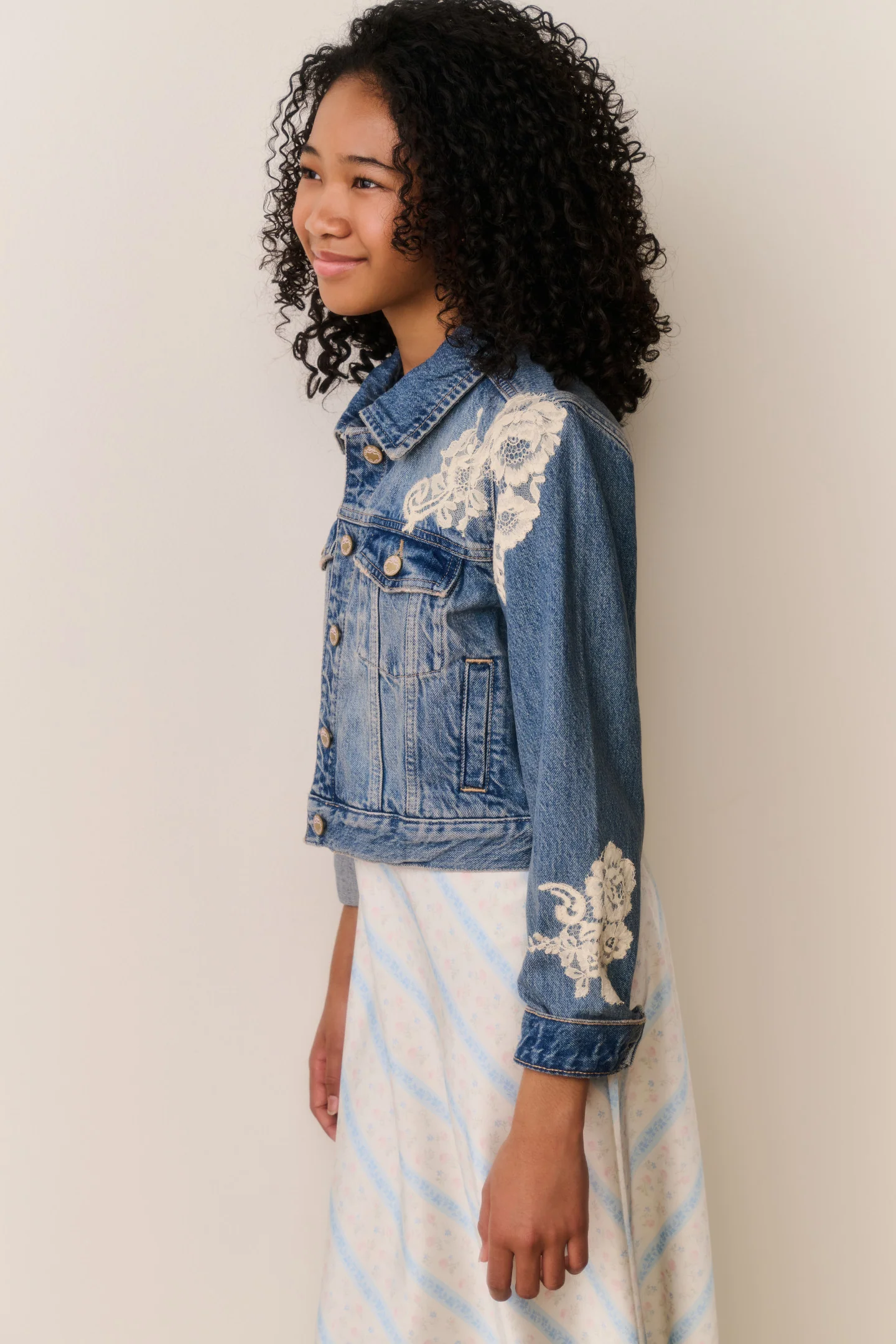 Chaqueta de Denim Tween Lavina