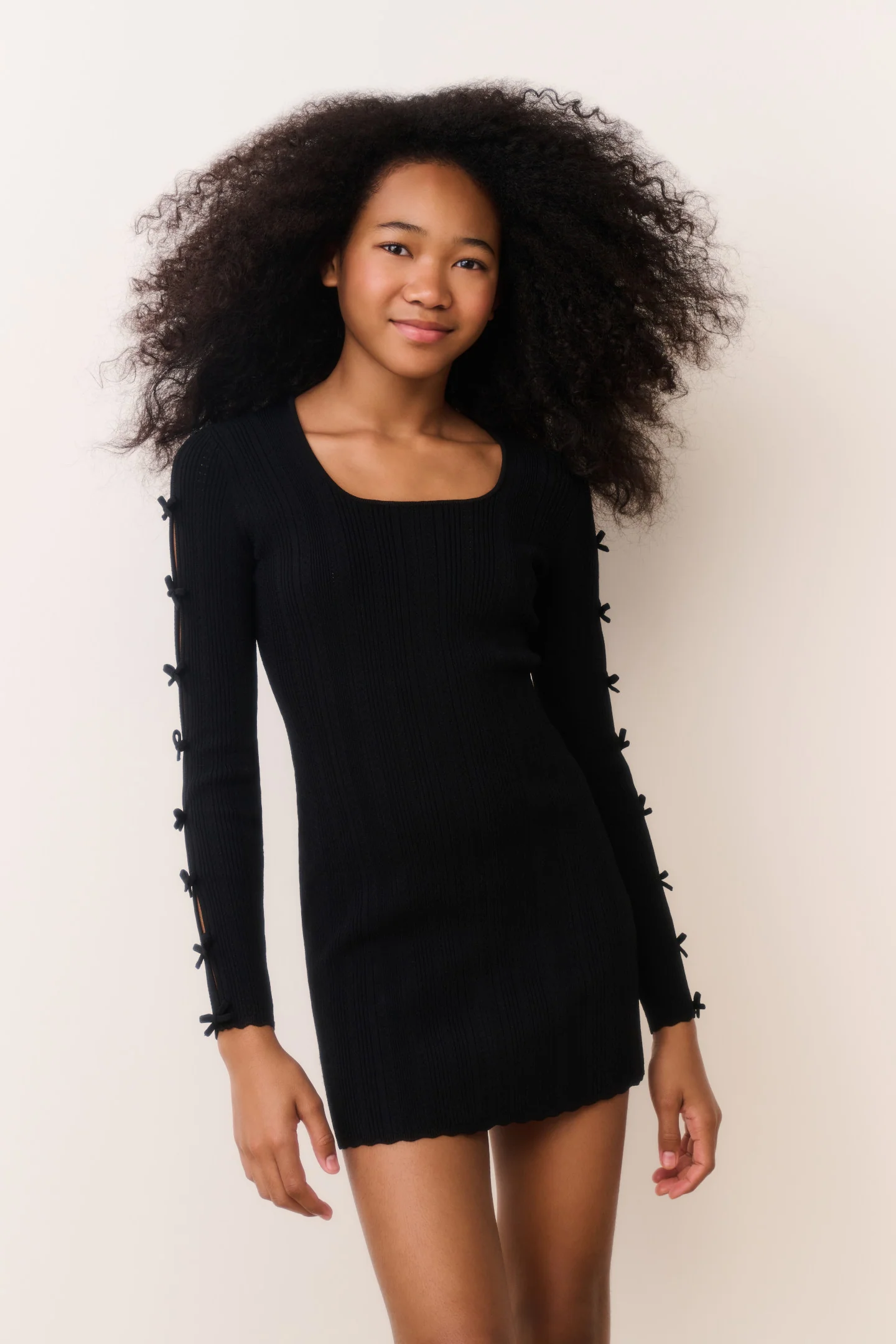 Vestido Mini de Punto Tween Dorinda