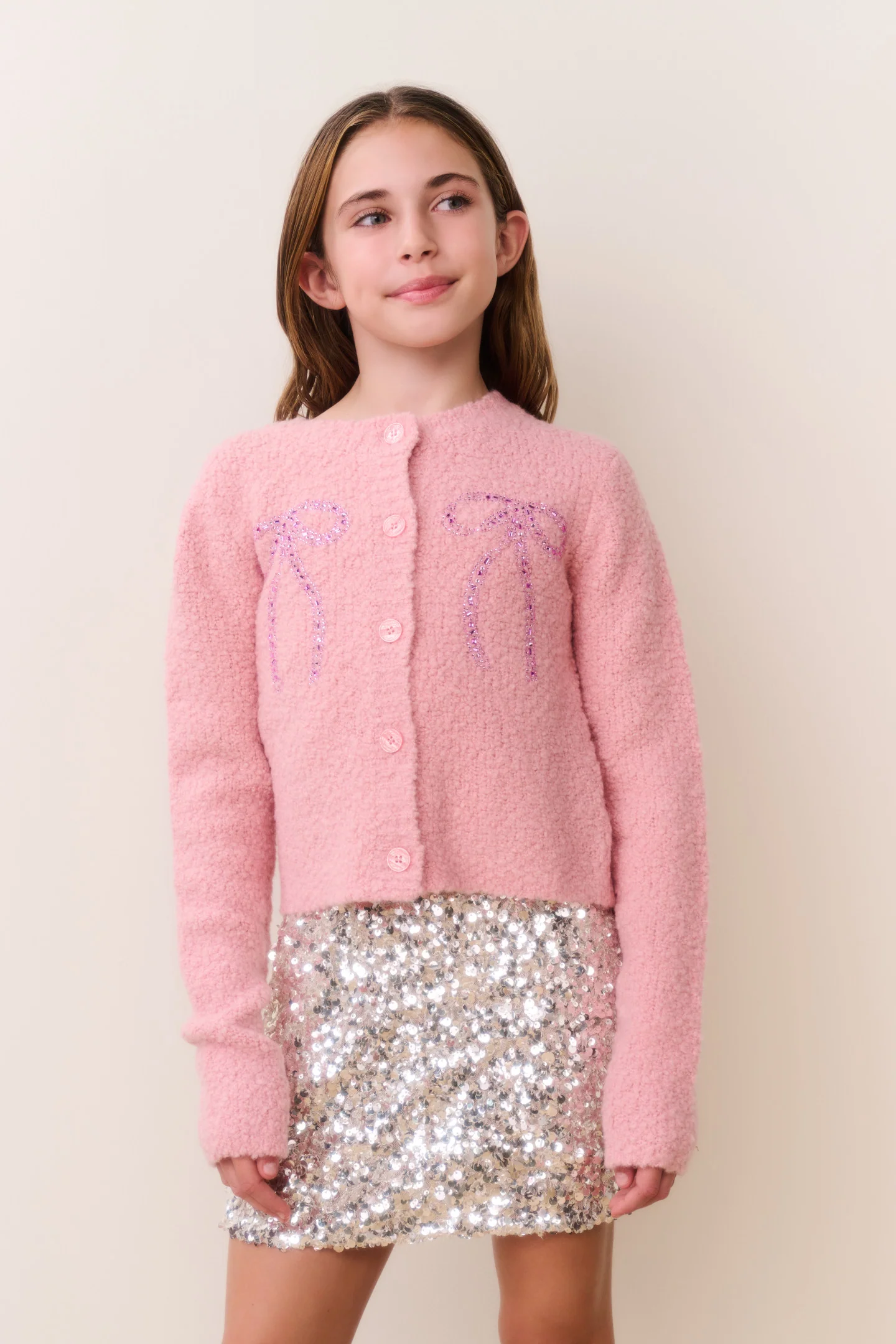 Cardigan decorado Tween Journelle