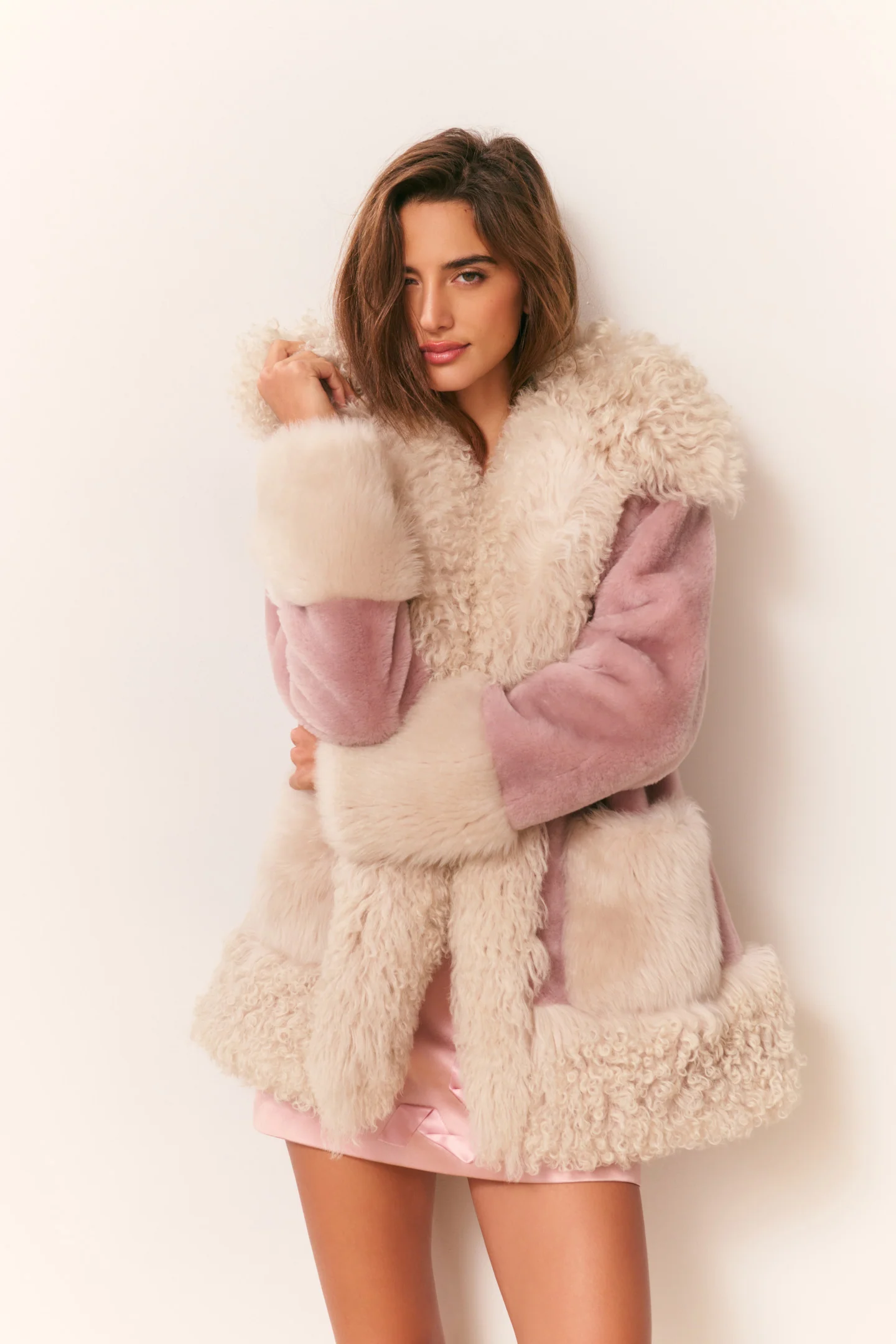 Chaqueta Oversized de Piel de Cordero Tuskara