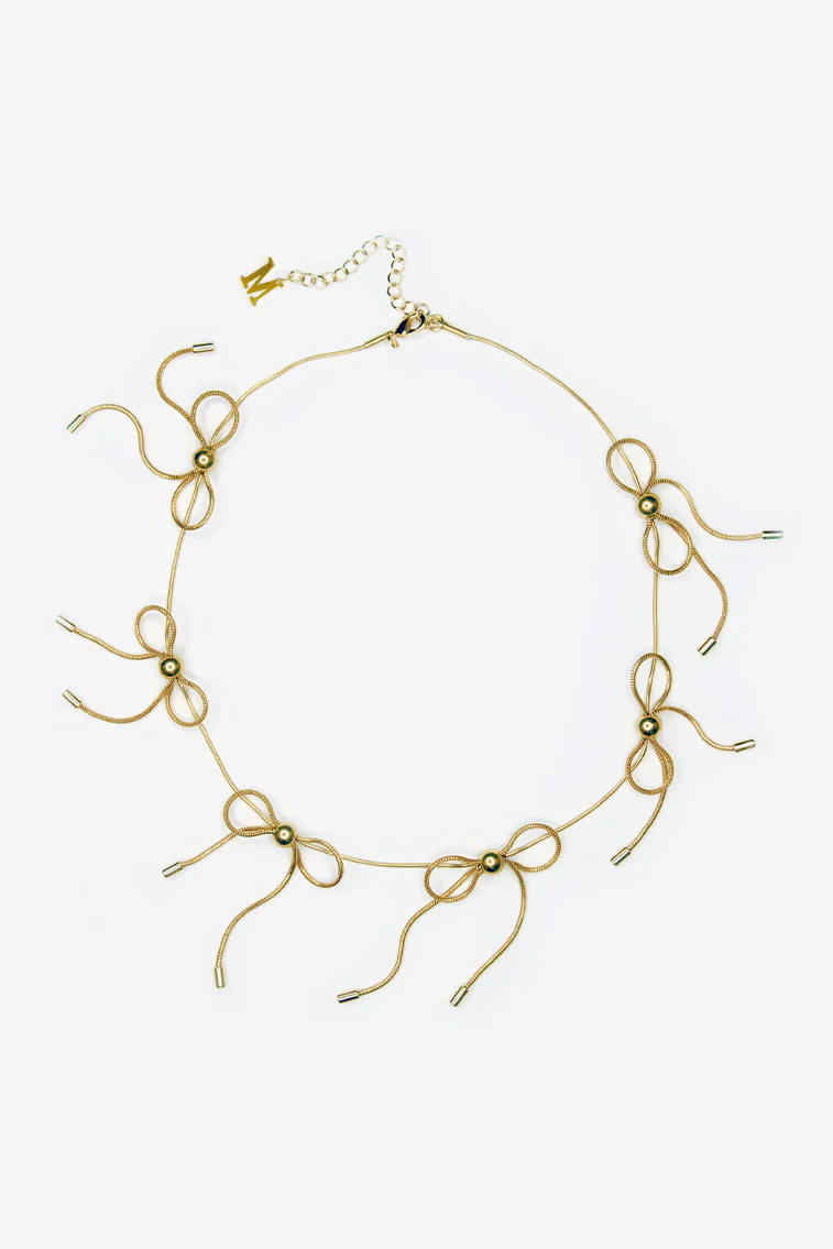 Collar de arco dorado Marland Backus