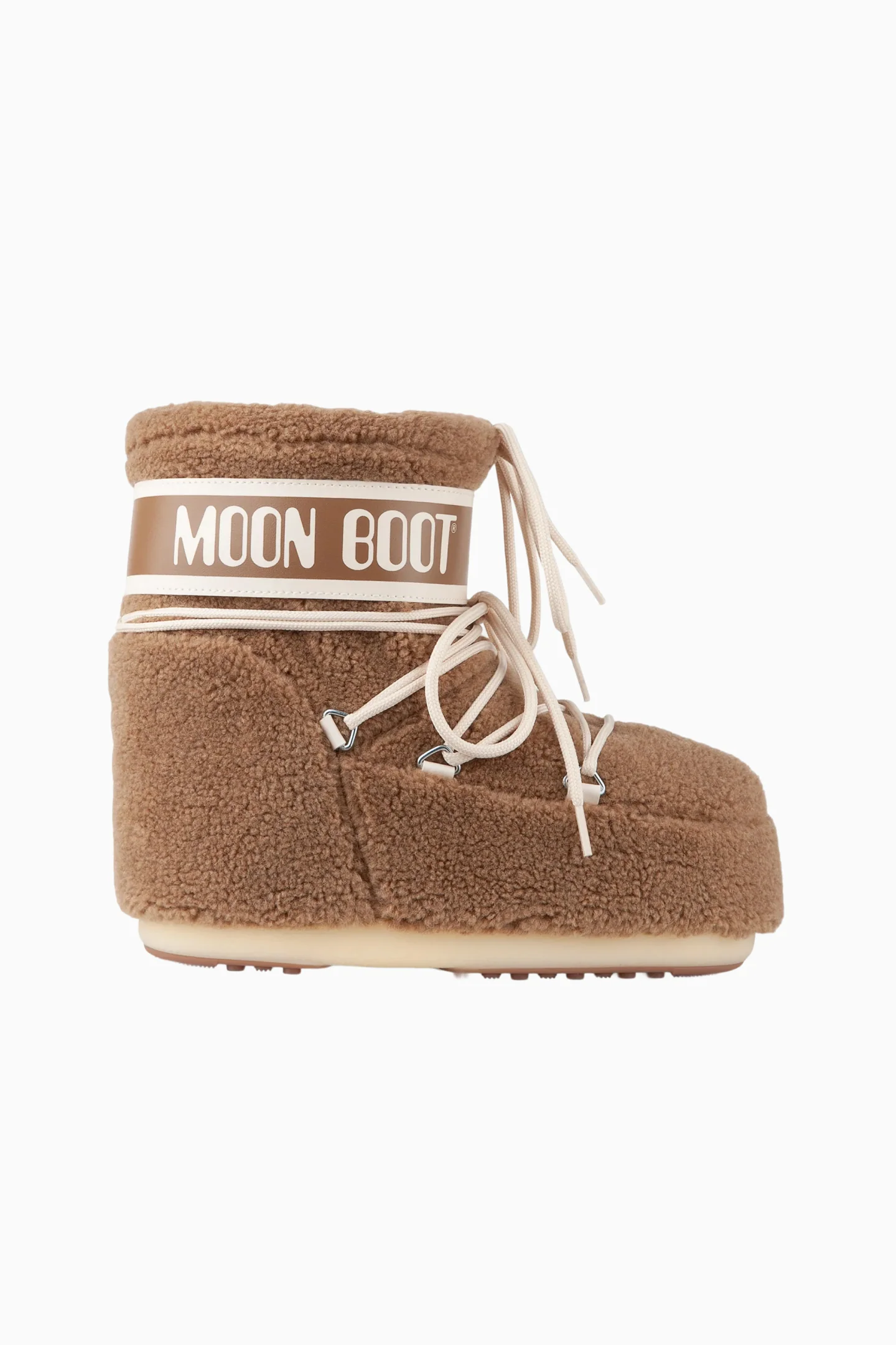 Botas Moon Boot Icon Low Camel Fleece
