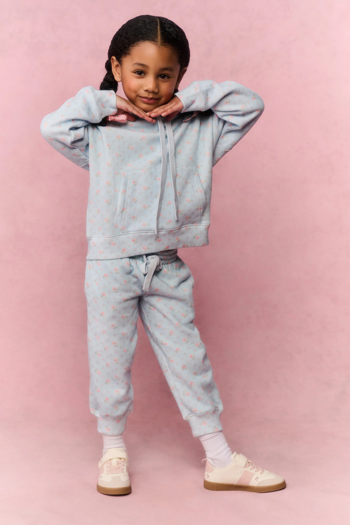 Pantalón de Chándal Floral para Niñas Zena