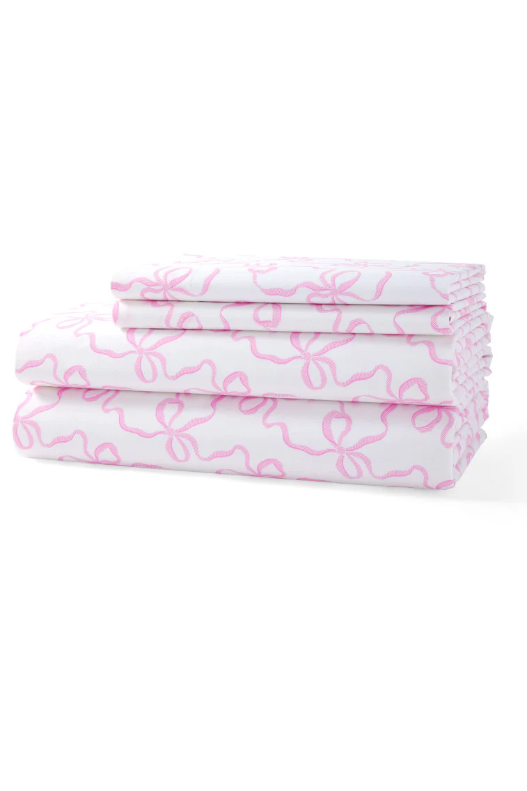 Juego de sábanas de algodón estampado