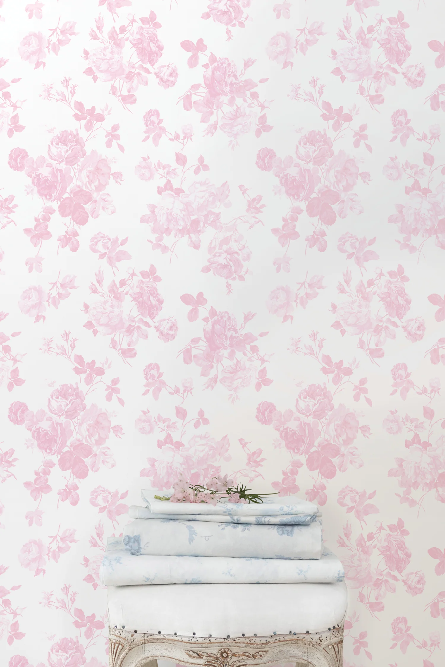 Papel Pintado Estándar de Rosetas Everblooming