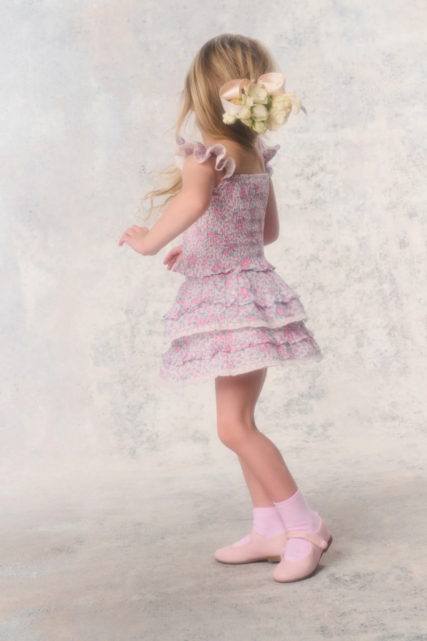 Falda Floral Re-Edition Billie para Niñas