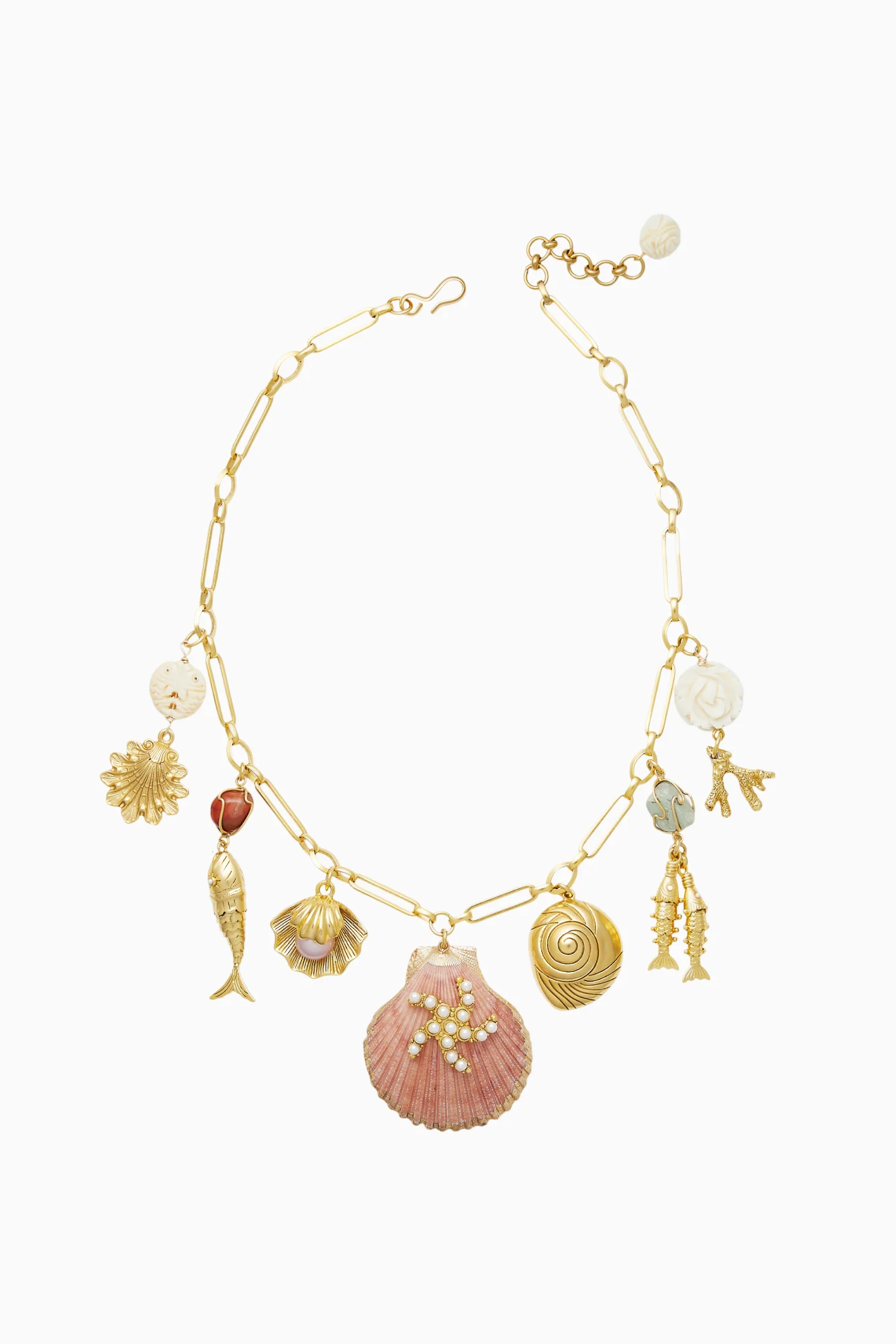 Collar Brinker+Eliza Montauk Shell