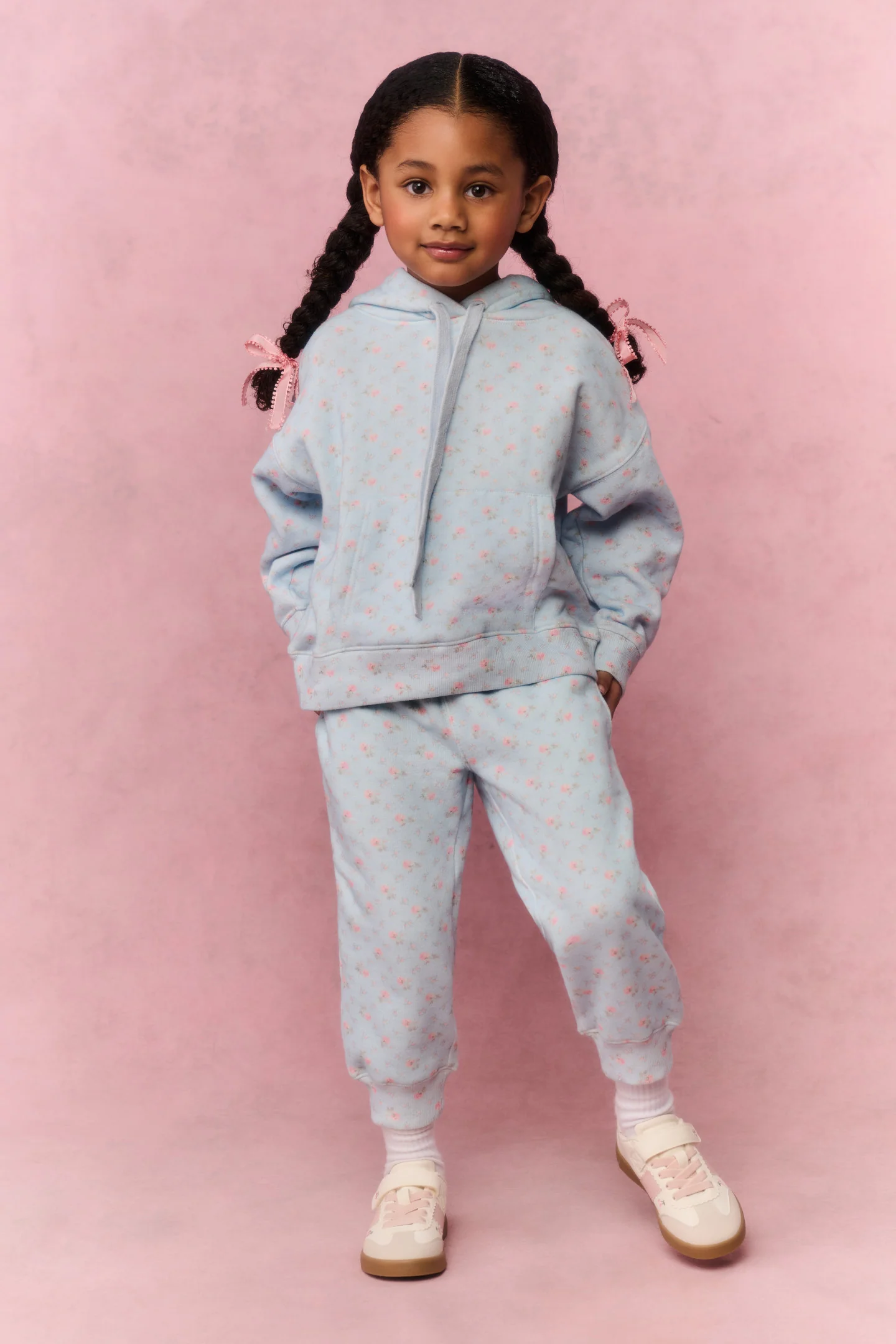 Pantalón de Chándal Floral para Niñas Zena