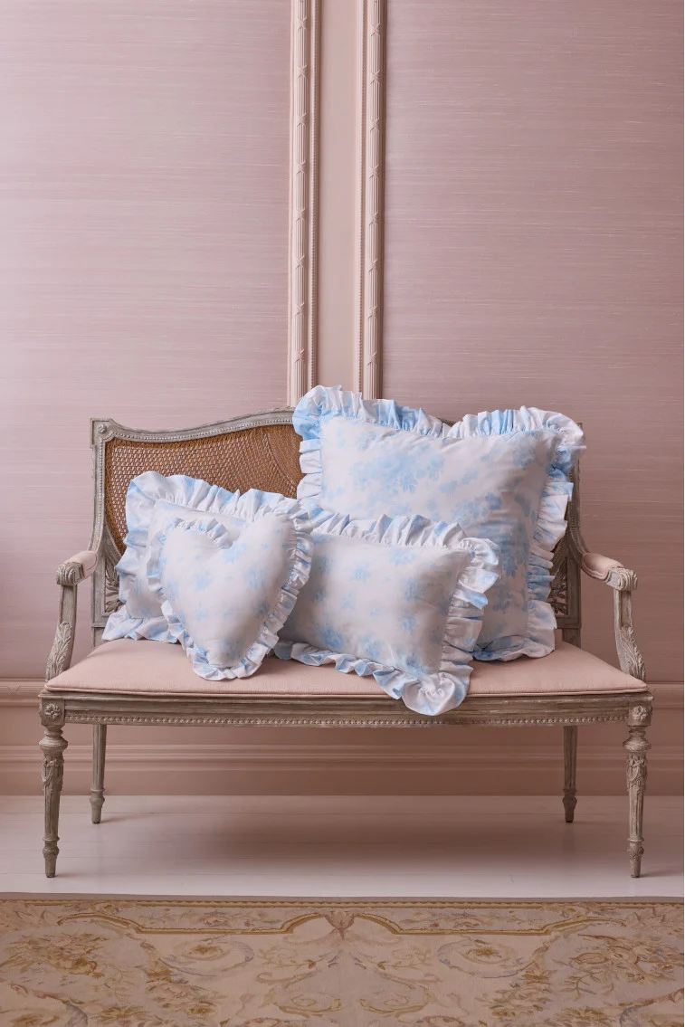 Almohada con forma de corazón