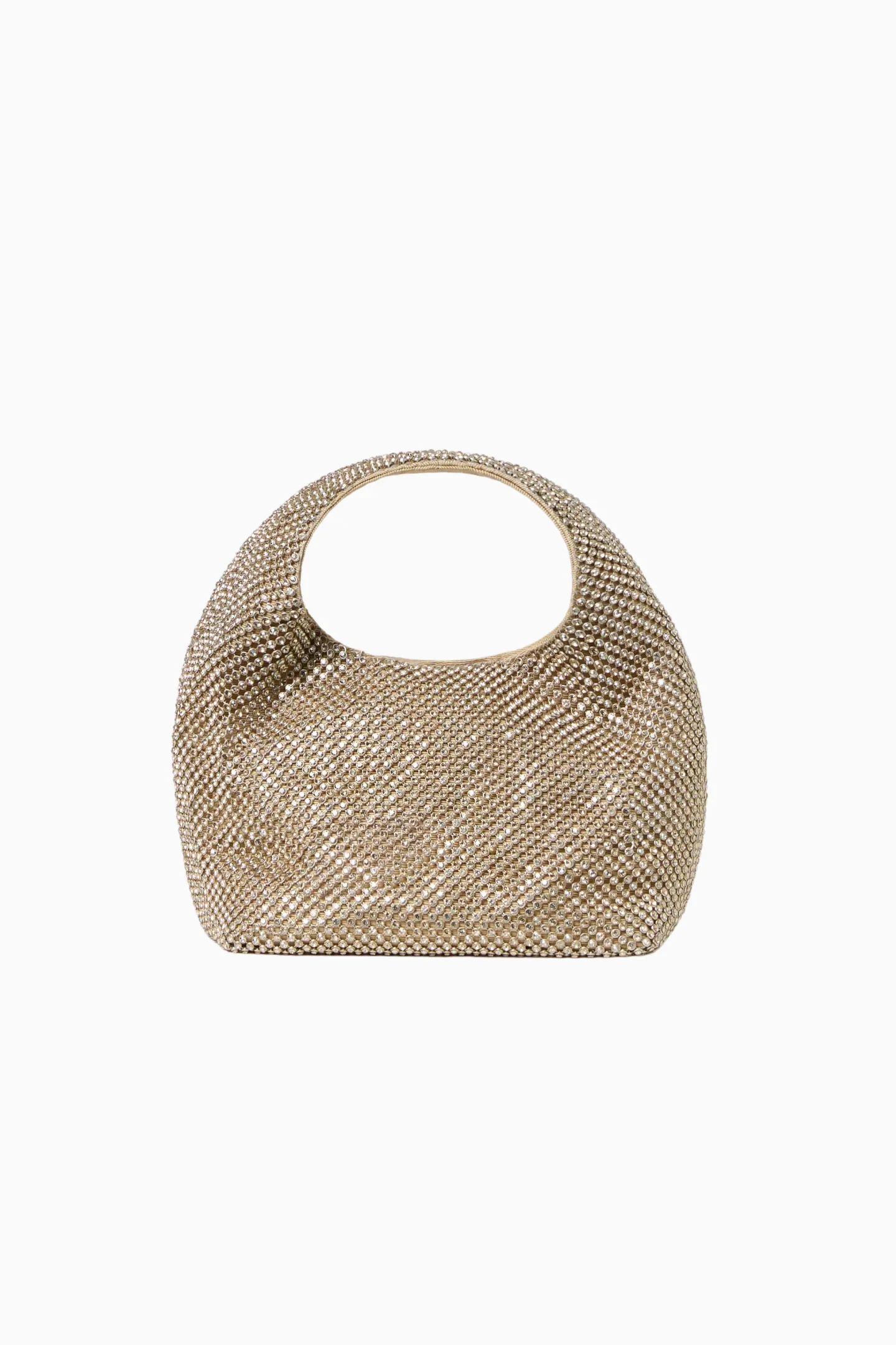 Bolso de mano mini de cubo dorado Loeffler Randall Kenzie