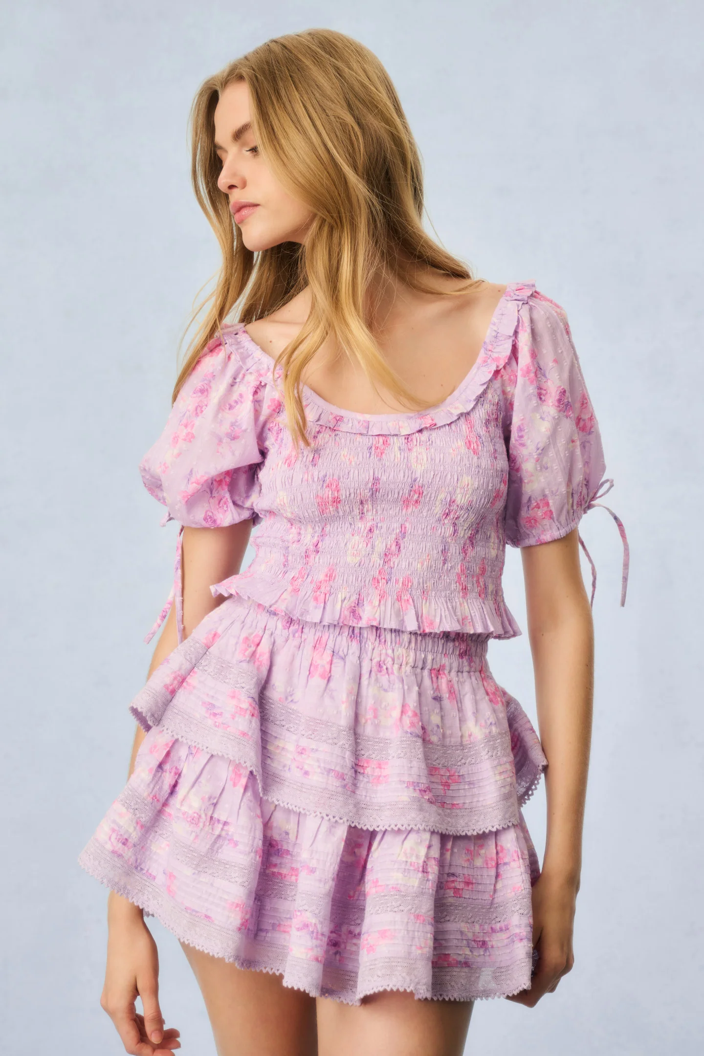 Top Molly con Estampado Heredado
