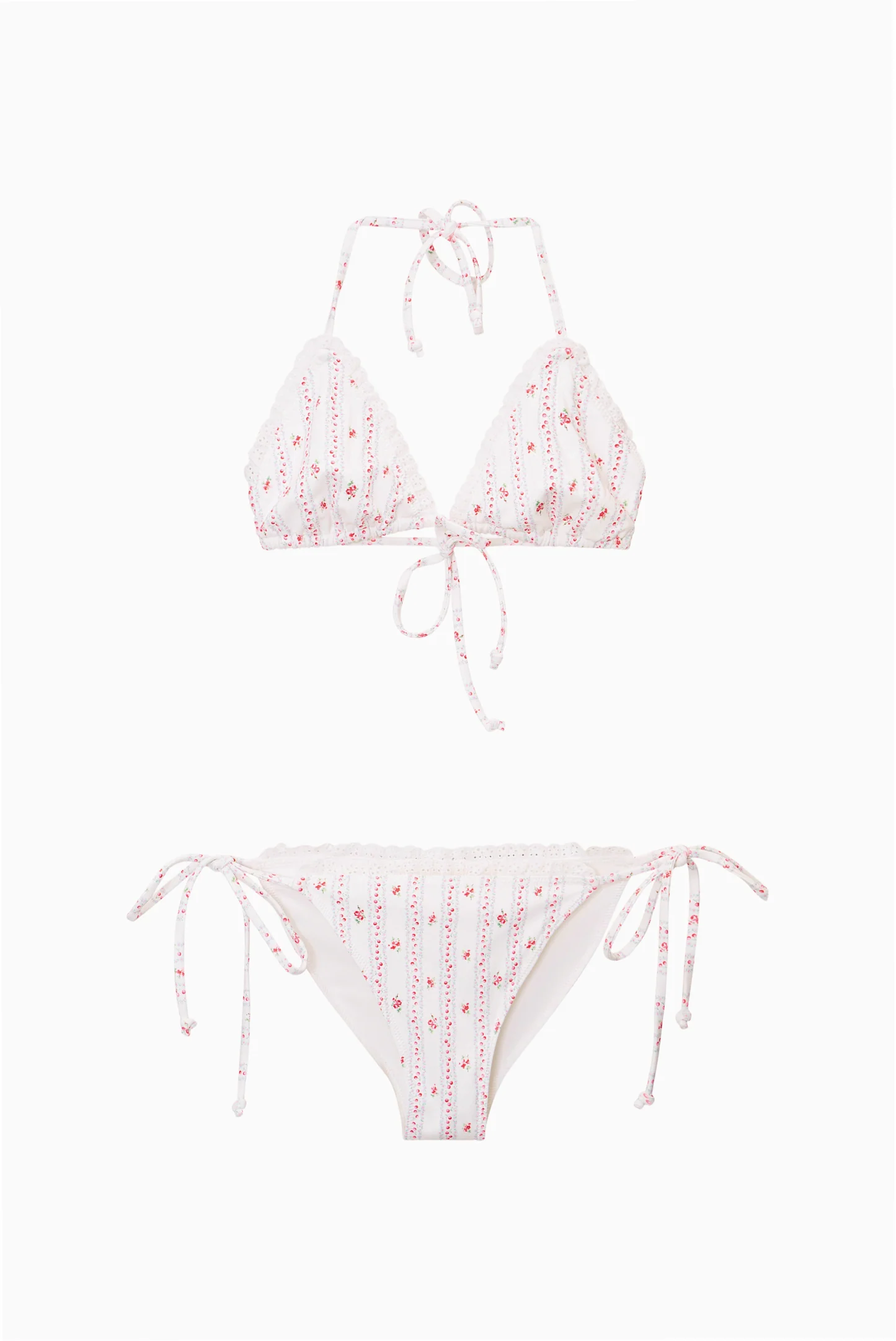 Bikini Dannie Striped Cherry Tween