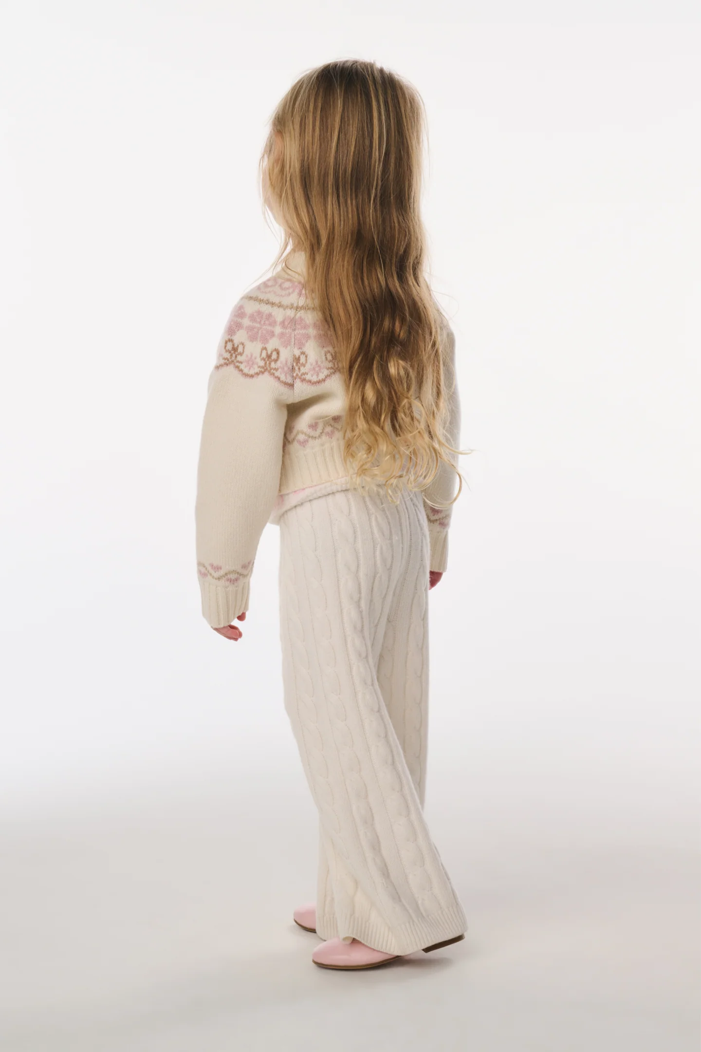 Chaleco Fair Isle para Niñas Wrenna